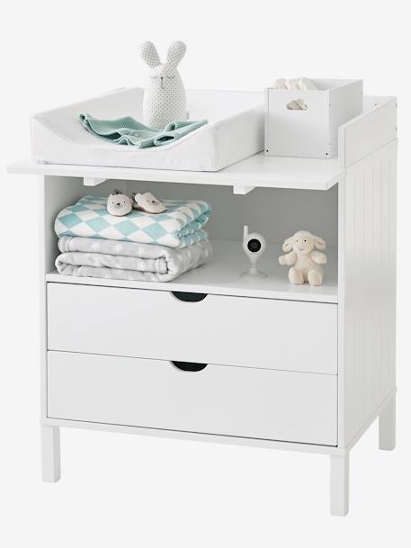 Commode à langer LIGNE HOLIDAYS blanc 5 - vertbaudet enfant 