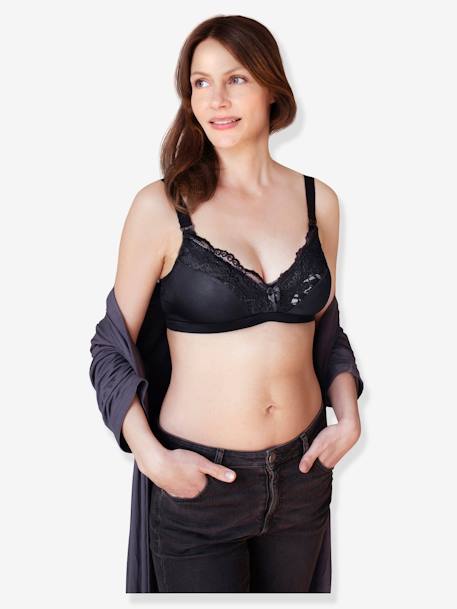 Soutien-gorge d'allaitement finition dentelle CARRIWELL Noir 7 - vertbaudet enfant 