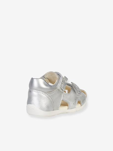 Sandales bébé fille Kaytan GEOX® argent 4 - vertbaudet enfant 