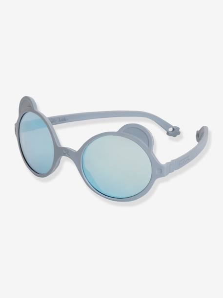 Lunettes de soleil Ourson 1-2 ans Ki ET LA BLEU CLAIR UNI AVEC DECOR 2 - vertbaudet enfant 