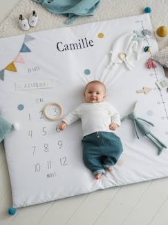 Jouet-Premier âge-Tapis d'éveil et portiques-Tapis photo bébé personnalisable