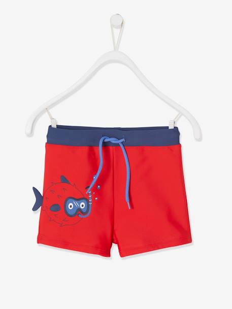 Garçon-Maillot de bain-Shorty de bain garçon poisson 3D