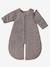 Combinaison de transport polaire microfibre, manches amovibles MARINE+taupe 6 - vertbaudet enfant 