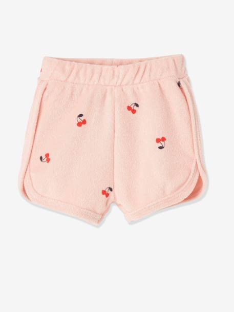 Lot de 4 shorts en éponge bébé lot jaune épicé 4 - vertbaudet enfant 