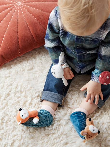 Hochets mains et pieds Forêt enchantée multicolore 4 - vertbaudet enfant 