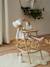 Chaise haute poupon en rotin beige 1 - vertbaudet enfant 