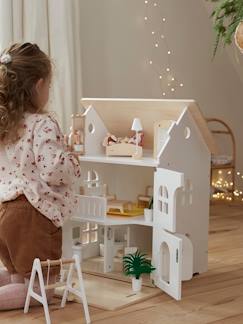 -Maison romantique des amis des petits + mobilier en bois FSC®