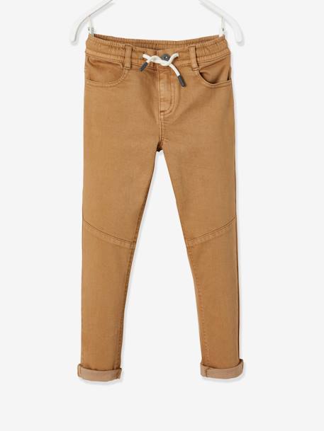 Pantalon slim couleur facile à enfiler garçon  - vertbaudet enfant