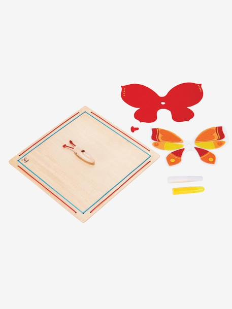 Kit cadre feutrine papillon Multicolore 2 - vertbaudet enfant 