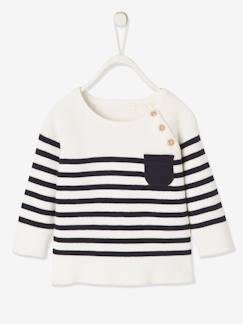 Pull marinière bébé  - vertbaudet enfant