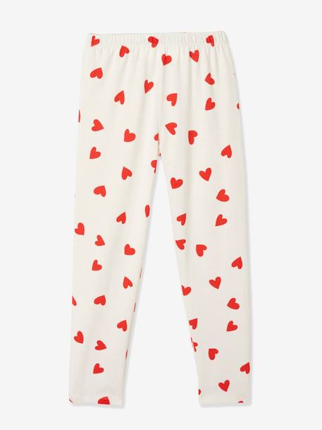 Lot de 2 pyjamas coeurs ivoire 5 - vertbaudet enfant 