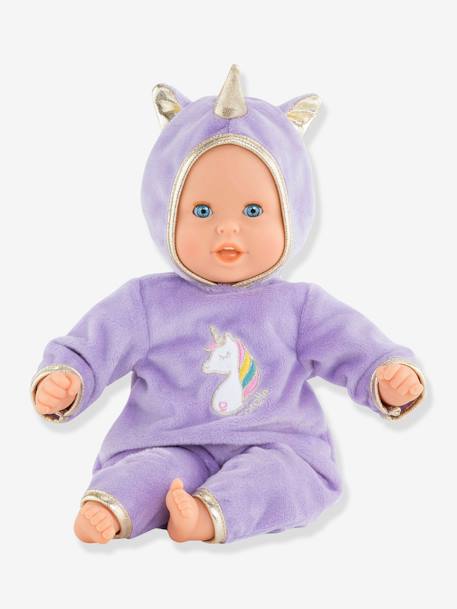 Poupée Bébé câlin Licorne COROLLE MAUVE 2 - vertbaudet enfant 