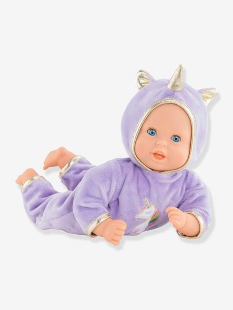 Poupée Bébé câlin Licorne COROLLE MAUVE 3 - vertbaudet enfant 