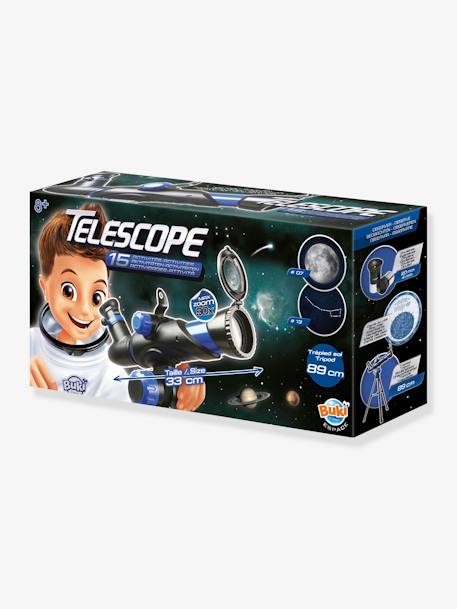 Télescope 15 expériences BUKI NOIR 4 - vertbaudet enfant 