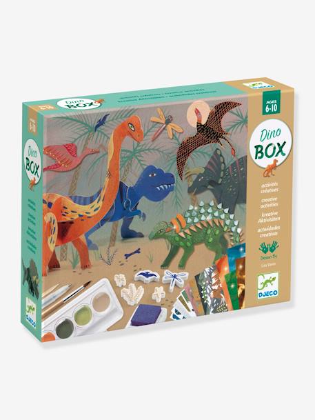 Coffret le Monde des dinosaures DJECO VERT 2 - vertbaudet enfant 