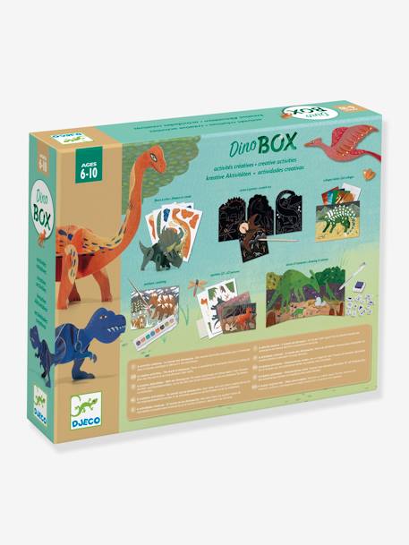 Coffret le Monde des dinosaures DJECO VERT 3 - vertbaudet enfant 