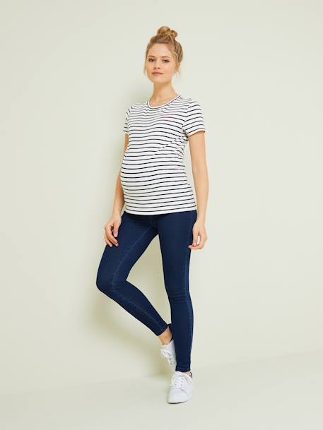 Super skinny de grossesse effet jean Denim brut+Denim clair+GRIS 1 - vertbaudet enfant 