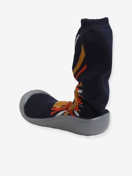 Chaussons-chaussettes garçon antidérapants marine 5 - vertbaudet enfant 