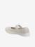 Ballerines en toile fille denim imprimé coeur+light gold 8 - vertbaudet enfant 