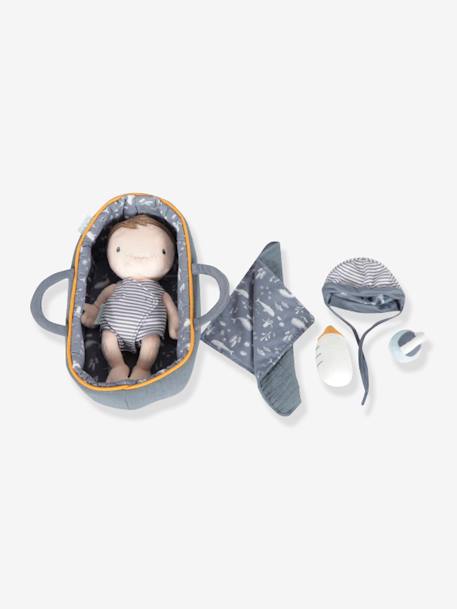 Poupon LITTLE DUTCH Bébé Jim et ses accessoires bleu 4 - vertbaudet enfant 