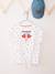 T-shirt imprimé détails irisés fille blanc imprimé 5 - vertbaudet enfant 