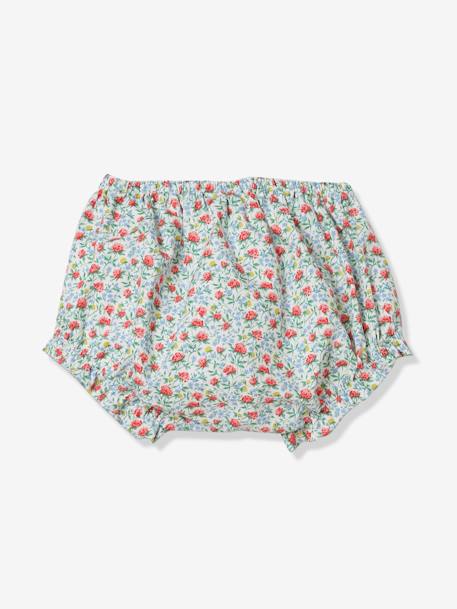 Bloomer en tissu Liberty bébé CYRILLUS Liberty Canyon Clover 2 - vertbaudet enfant 