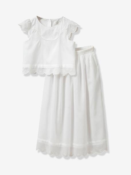 Ensemble cérémonie Anouk CYRILLUS Blanc doux 4 - vertbaudet enfant 