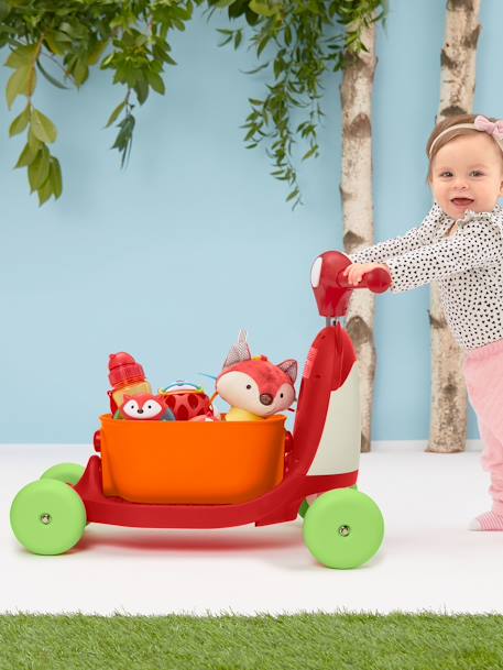 Trotteur évolutif 3 en 1 SKIP HOP Zoo Renard multicolore+ROUGE MOYEN BICOLOR/MULTICOLOR 7 - vertbaudet enfant 