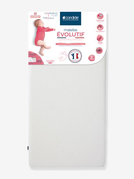 Matelas évolutif déhoussable CANDIDE BLANC 2 - vertbaudet enfant 