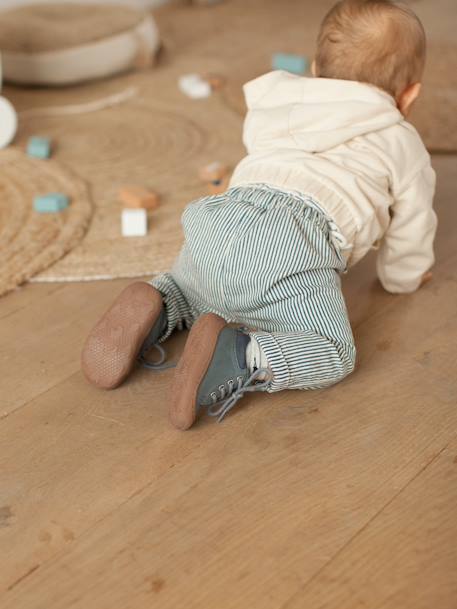 Bottes bébé garçon en cuir et synthétique avec col matelassé et doublure  goretex · Mode enfant · El Corte Inglés