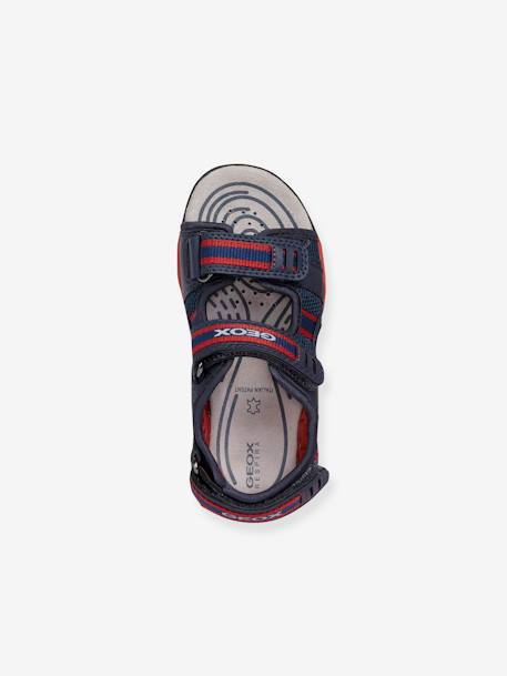 Sandales garçon Borealis D GEOX® marine rouge 5 - vertbaudet enfant 