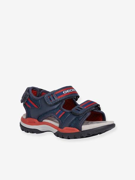 Sandales garçon Borealis D GEOX® marine rouge 1 - vertbaudet enfant 