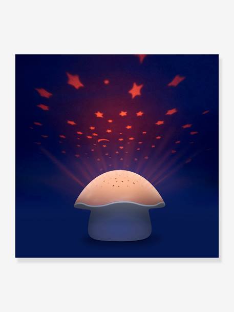 Veilleuse musicale et projecteur d’étoiles PABOBO Champignon BLEU+ROSE 8 - vertbaudet enfant 