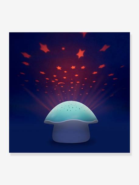 Veilleuse musicale et projecteur d’étoiles PABOBO Champignon BLEU+ROSE 3 - vertbaudet enfant 