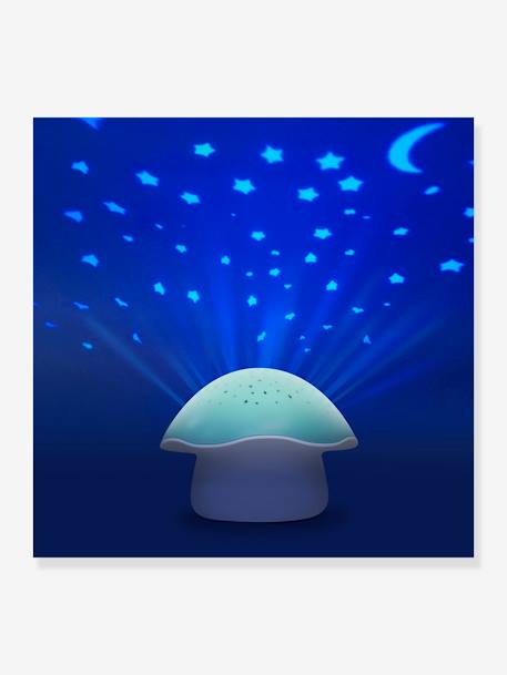 Veilleuse musicale et projecteur d’étoiles PABOBO Champignon BLEU+ROSE 2 - vertbaudet enfant 