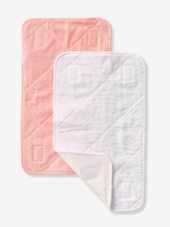 Lot de 2 serviettes de rechange essentiels pour matelas à langer  - vertbaudet enfant