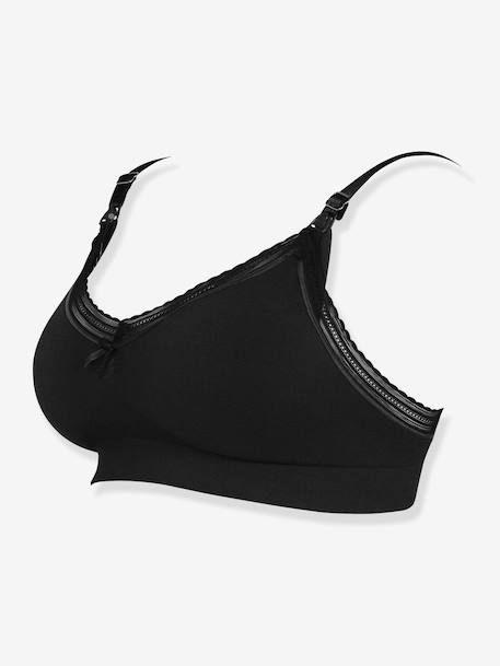 Brassière de grossesse et d’allaitement sans coutures Milk CACHE COEUR Bordeaux+NOIR+Vert foncé 6 - vertbaudet enfant 