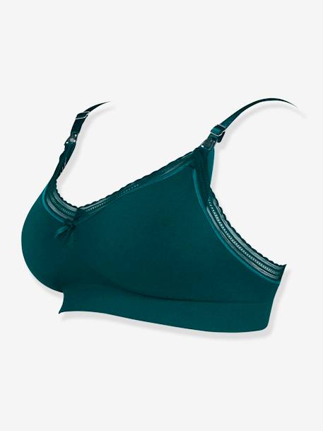 Brassière de grossesse et d’allaitement sans coutures Milk CACHE COEUR Bordeaux+NOIR+Vert foncé 11 - vertbaudet enfant 