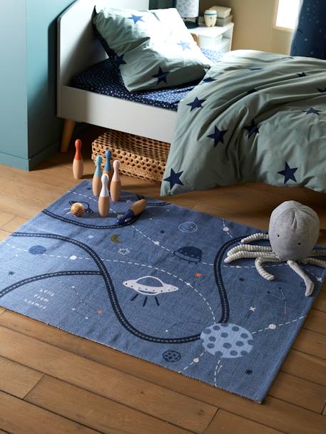 Tapis circuit Cosmos Planètes bleu 2 - vertbaudet enfant 