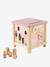 Grand cube d'activités en bois FSC® Beige LOVELY FARM+Les amis de la forêt+rose+Tanzanie 24 - vertbaudet enfant 