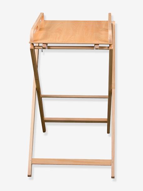 Table à langer pliante COMBELLE Jade en hêtre massif Naturel 3 - vertbaudet enfant 