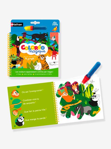 Carnet Coloréo jungle - NATHAN MULTICOLOR 2 - vertbaudet enfant 