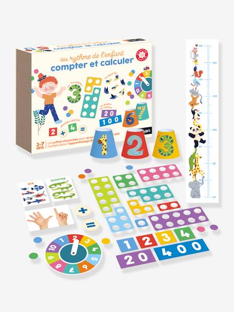 Compter et calculer - Au rythme de l'enfant - NATHAN MULTICOLOR 2 - vertbaudet enfant 