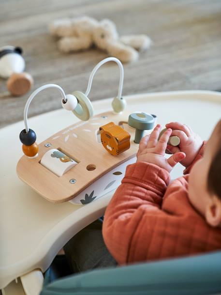 Mini table d'activités en bois FSC® Bébé Cerise+Hanoï 9 - vertbaudet enfant 