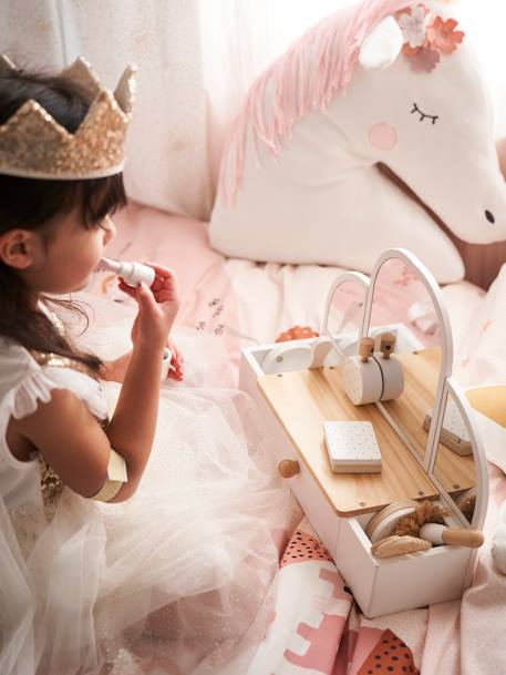 Coiffeuse à poser en bois blanc 6 - vertbaudet enfant 