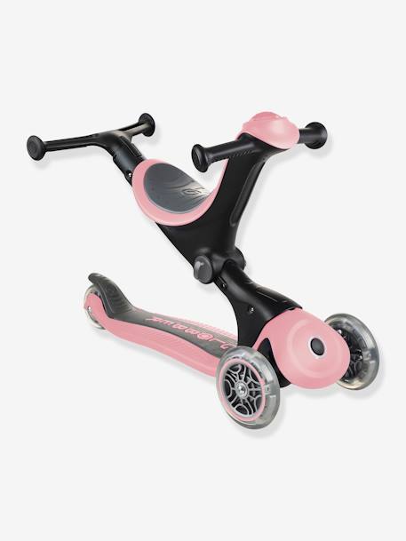 Trottinette évolutive Go Up Deluxe - GLOBBER ROSE POUDRE 3 - vertbaudet enfant 