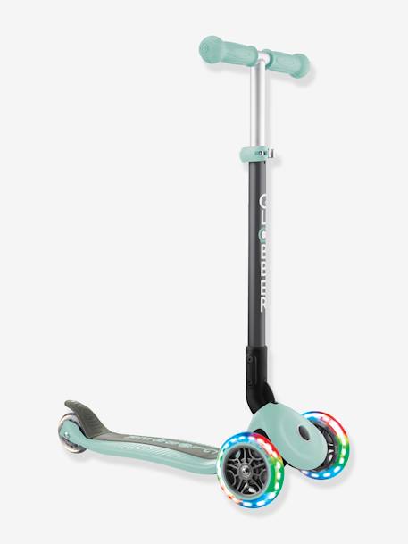 Trottinette évolutive 3 roues Primo Foldable Lights - GLOBBER VERT MINT 1 - vertbaudet enfant 