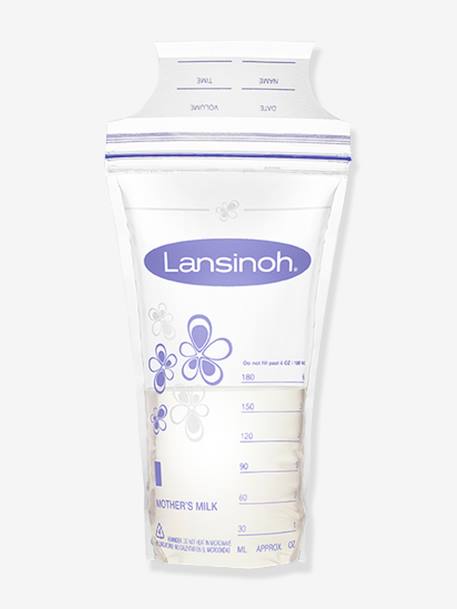 Sachets de conservation du lait maternel 50 pièces LANSINOH blanc 1 - vertbaudet enfant 