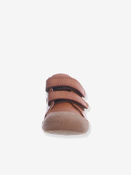 Bottillons bébé Cocoon Velcro NATURINO® 1ers pas cognac+marine 6 - vertbaudet enfant 