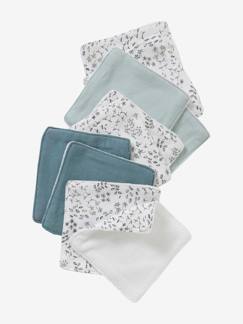 Linge de maison et décoration-Linge de bain-Lot de 10 lingettes lavables